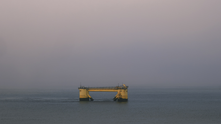 Rig in the North Sea