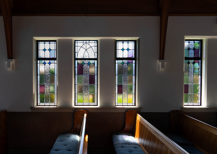 If a church pew could talk. Author Cindy Carraway Williams.